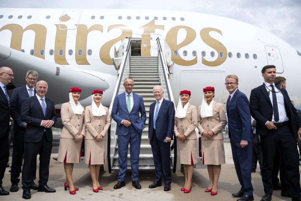 German Chancellor acknowledges the importance of air transport for Germany