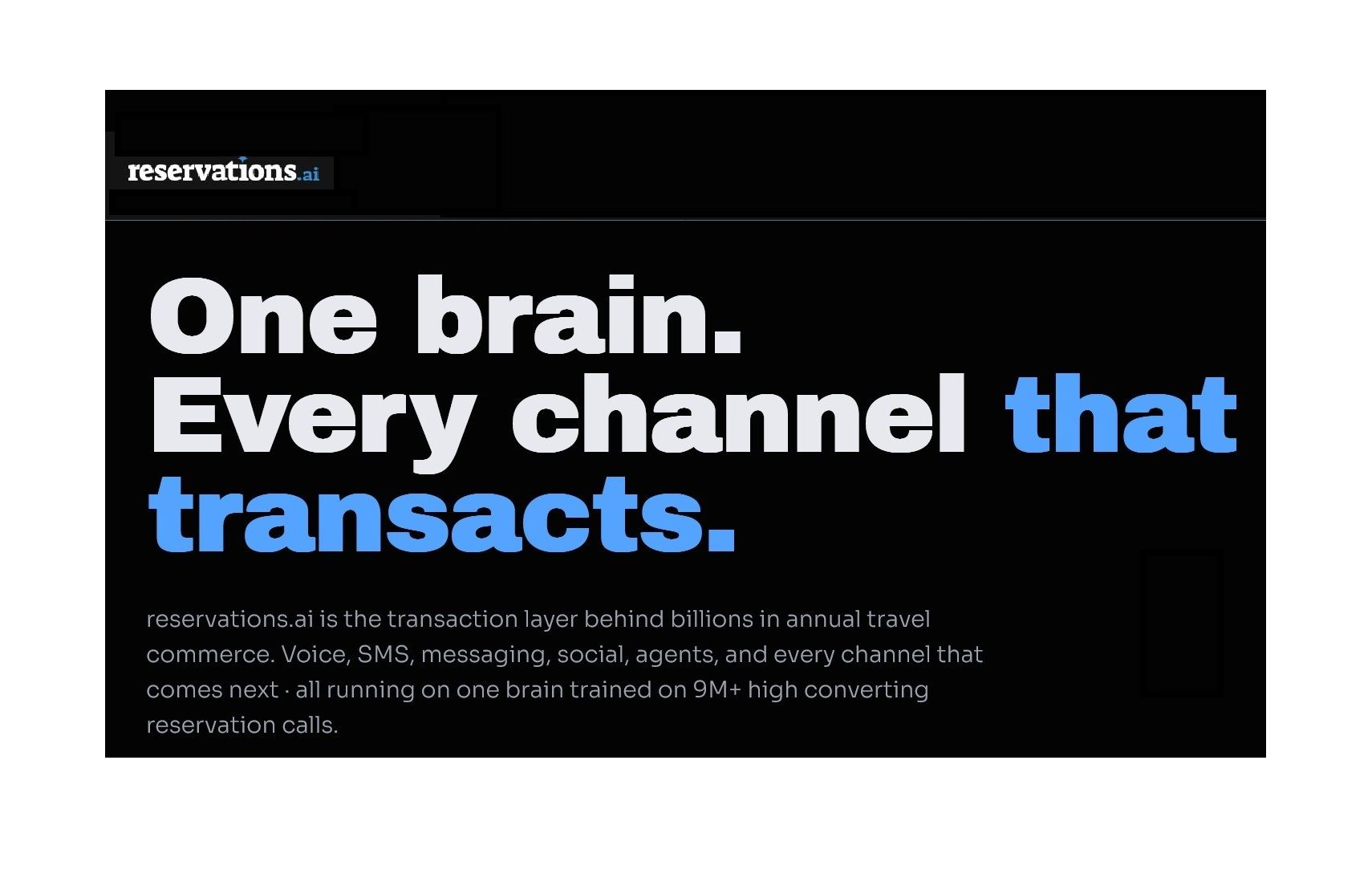Reservations.ai provides early access for conversational AI engine for end-to-end bookings
