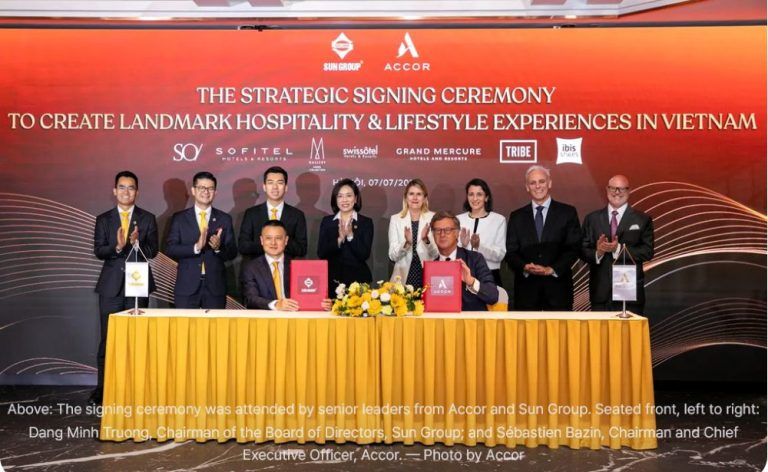 Accor and Sun Group strengthen strategic partnership in Vietnam