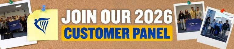 Ryanair Opens Applications For 2026 Customer Panel