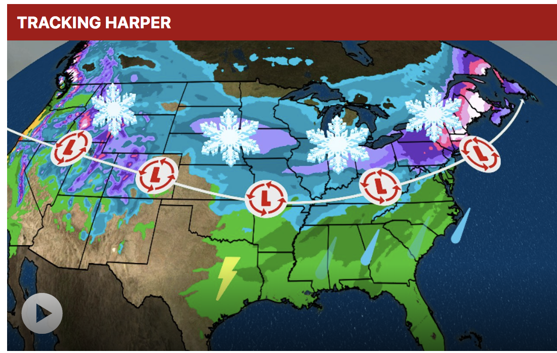 Airlines waive change fees as winter storms approach