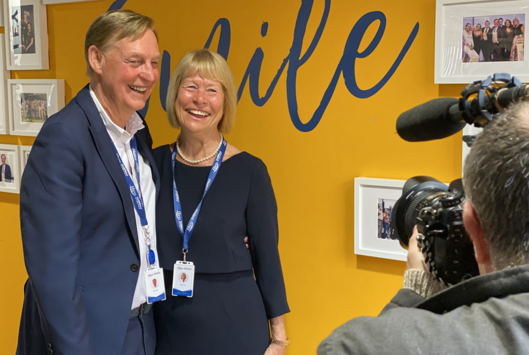 John and Irene Hays receive tens of thousands of letters from well