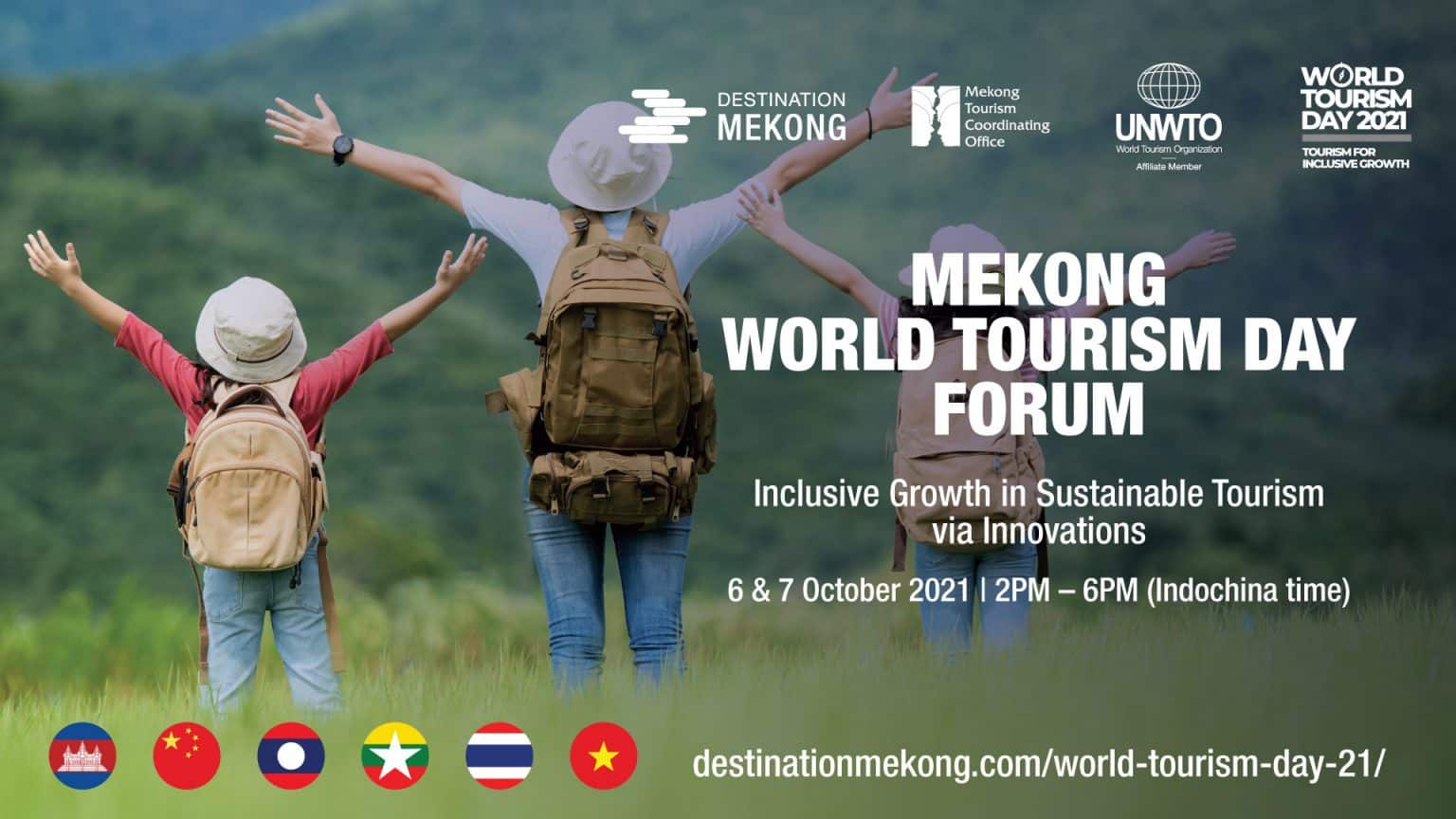 Destination Mekong Hosts 2021 Mekong World Tourism Day Forum On October 6-7