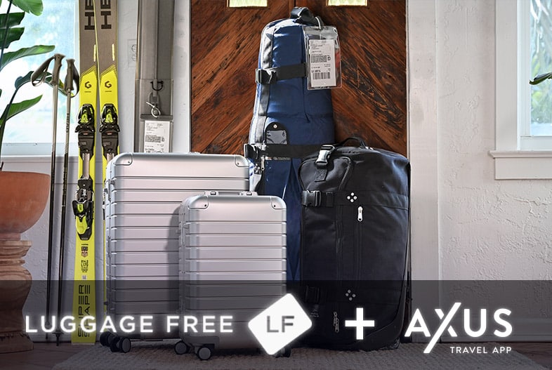 AXUS Travel App Platform Integrates Luggage Free to Streamline the Purchase and Use of Shipping Luggage Worldwide