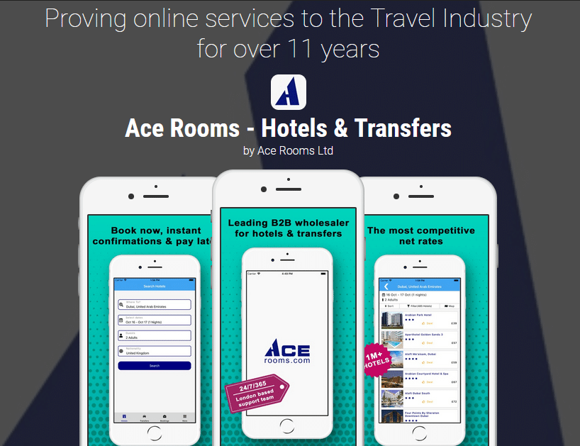 Ace Rooms Launches 2nd Generation Mobile APP