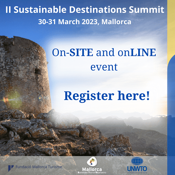 You are invited to attend the Sustainable Destinations Summit – Mallorca