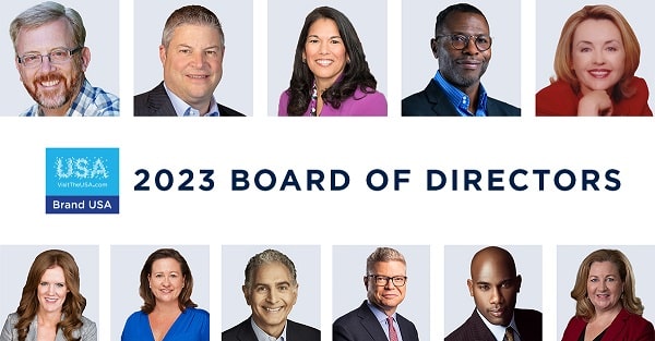 Brand USA Announces 2023 Board of Directors