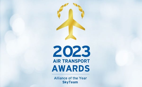 SkyTeam scoops ‘Alliance of the Year’ in Air Transport Awards 2023
