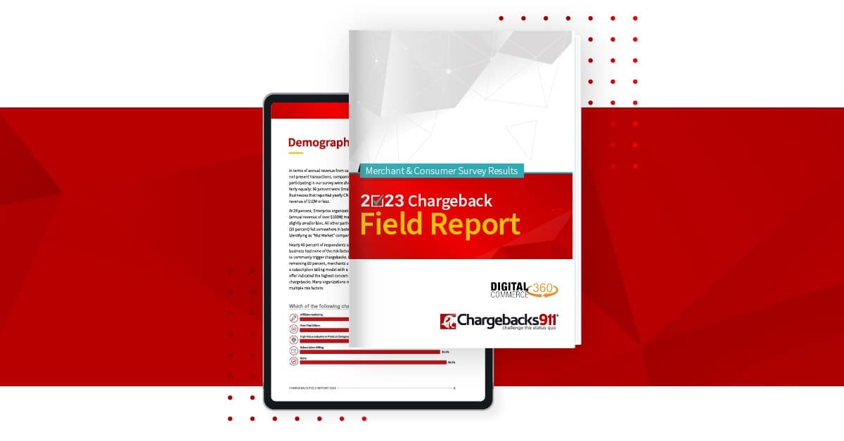 The 2023 Chargeback Field Report