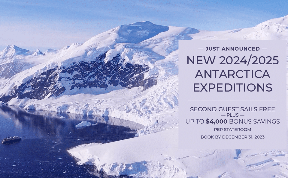 Just Announced 2024/2025 Antarctica Expeditions Atlas Ocean Voyages
