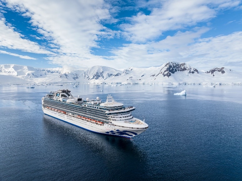 Princess Cruises publica horarios de cruceros para 2025-2026 en Sudamérica y la Antártida