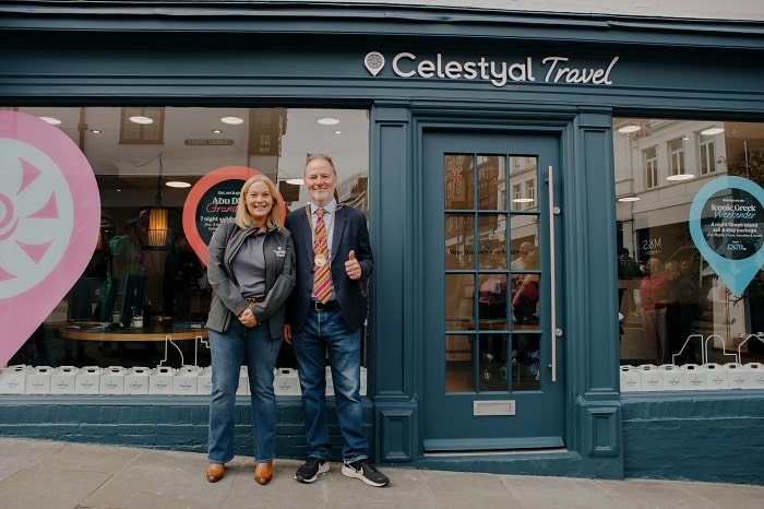 Celestyal Travel launches flagship Guildford store with agent training excellence centre