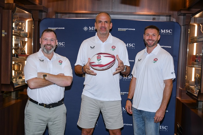 MSC Cruises Welcomes England Rugby Legends Onboard MSC Virtuosa For Exclusive Rugby-Themed Sailing