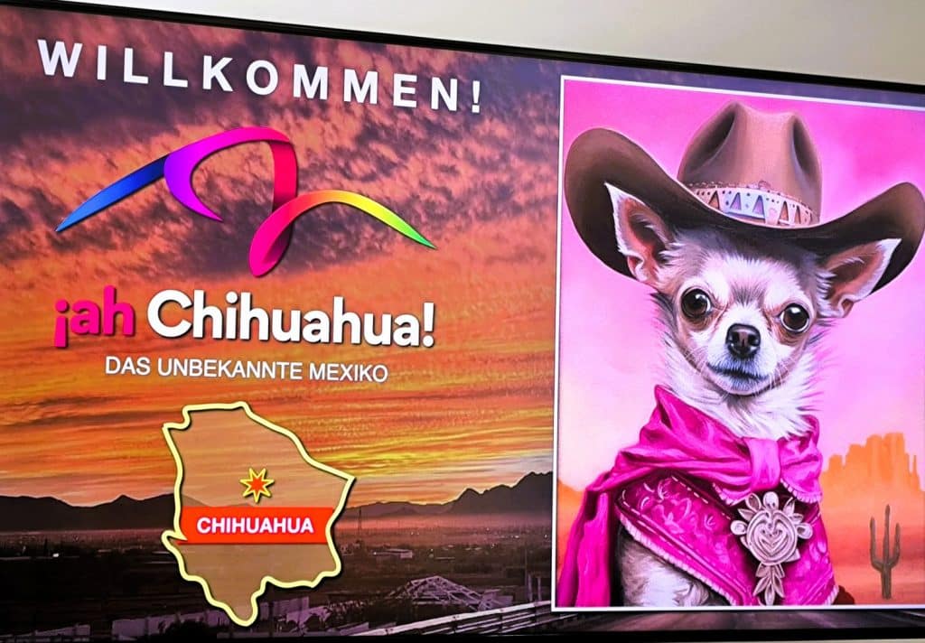 Chihuahua calling at ITB Berlin: discovering the ultimate Mexican frontier experience